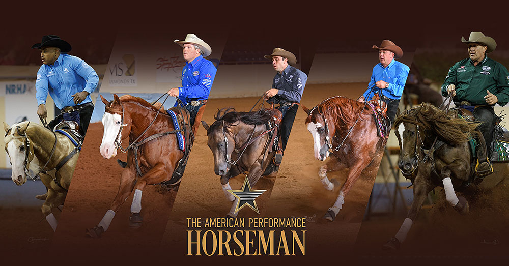 Congratulations to the Top 5 NRHA qualifying athletes performing at The